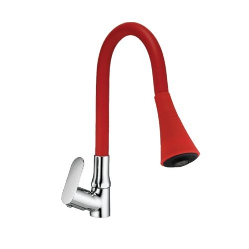 Swan Neck Coloured Shower Spout
