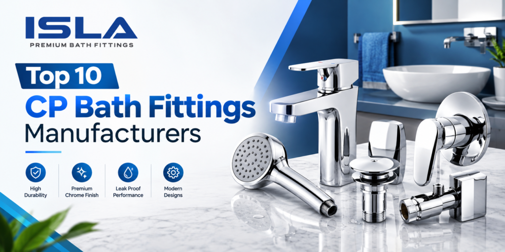 Top 10 CP Bath Fittings Manufacturers & Suppliers in Delhi